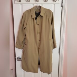 Beige Burberry Trench Coat